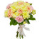 bouquet of cream roses. Ekaterinburg