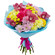 spray chrysanthemums roses and orchids. Ekaterinburg
