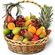 fruit basket with pineapple. Ekaterinburg